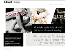 Tablet Screenshot of frankdesign.se